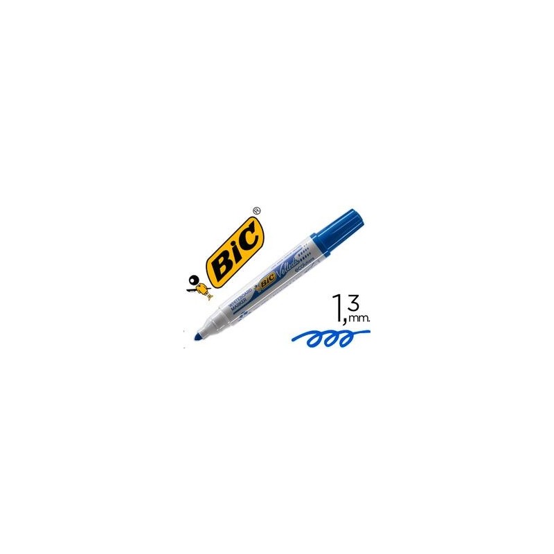 ROTULADOR VELLEDA CONICO MARKER AZUL