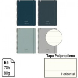 BLOC CAMPUS URBAN LINE B5 T PP 70H 80GR HORIZONTAL