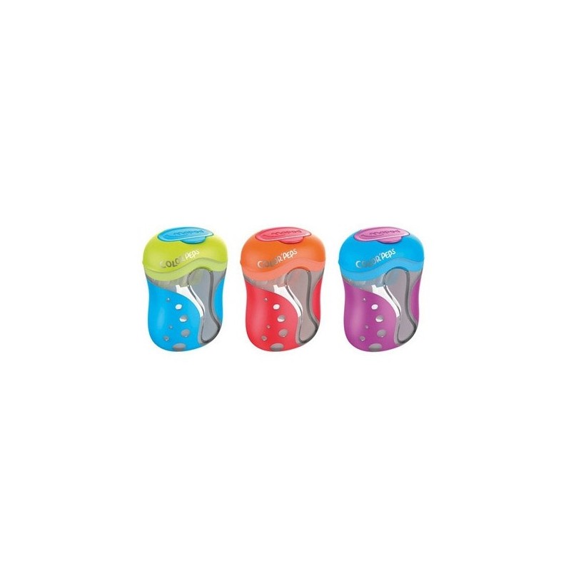 SACAPUNTAS COLOR PEPS 2 USOS CON DEPOSITO
