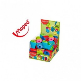 SACAPUNTAS PLASTICO MAPED BOOGY 1 USO DEPOSITO
