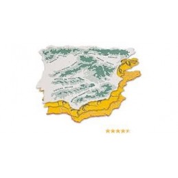 PLANTILLA MAPA ESPAÑA PEQUEÑO 25G B/3 SURTIDOS