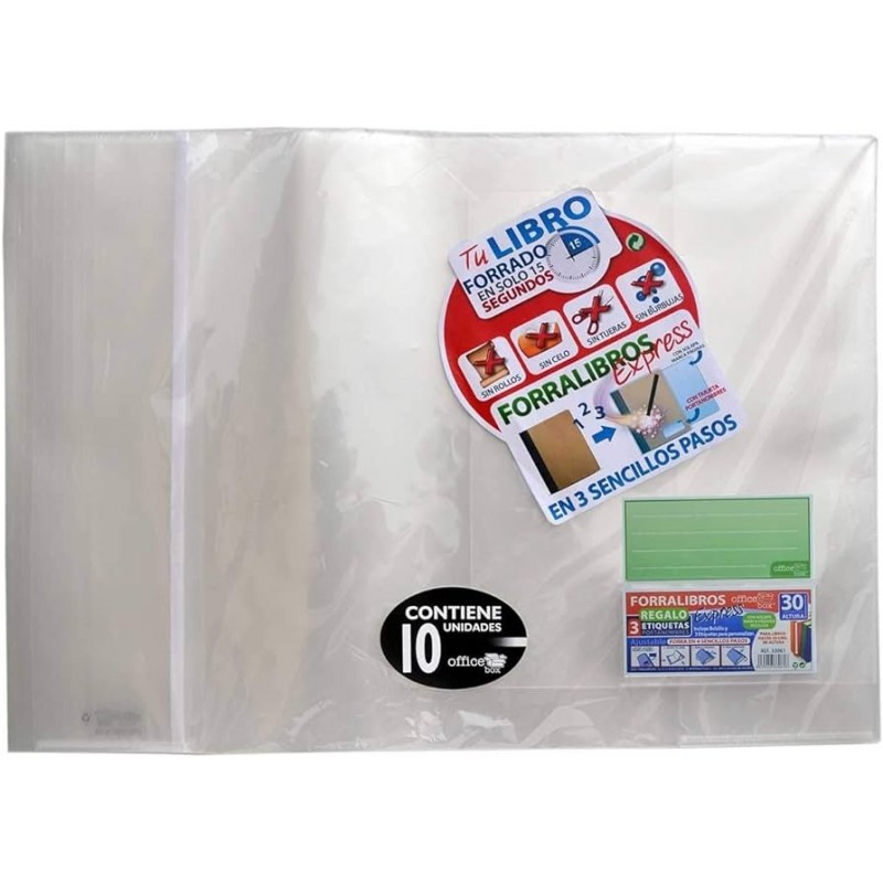 FORRO LIBRO EXPRESS 29CM AJUSTABLE