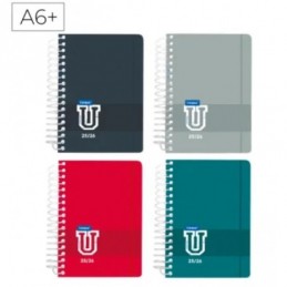 AGENDA ESCOLAR 26 27 A6 TAPA PP DIA PAG UNIVERSITY