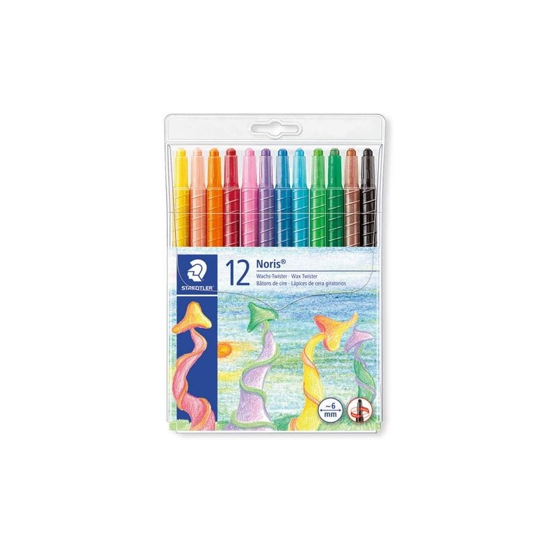 CERAS STAEDTLER 221 NWP12 GIRATORIAS 12 COLORES