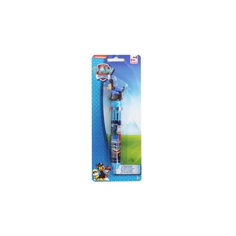 BOLIGRAFO 10 COLORES PATRULLA CANINA PAW PATROL