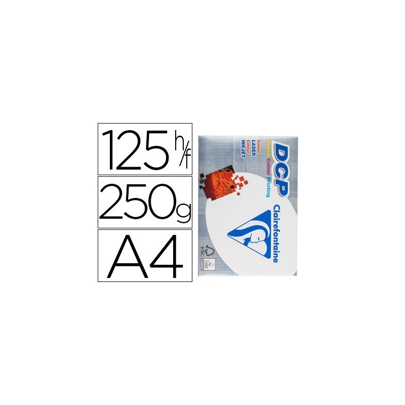 PAPEL FOTOCOPIADORA A4 250GR 125H DCP