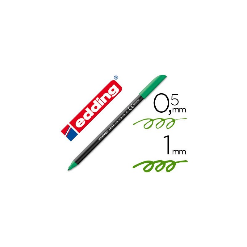 ROTULADOR EDDING 1200 COLOR VERDE