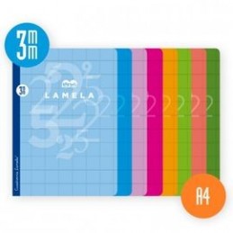LIBRETA A4 CUADROVIA 3MM 50HOJAS