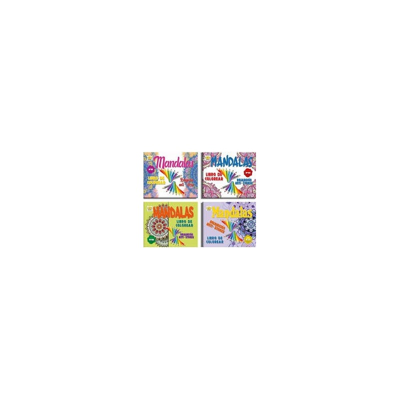 LIBRO COLOREAR MANDALAS 32 PAG