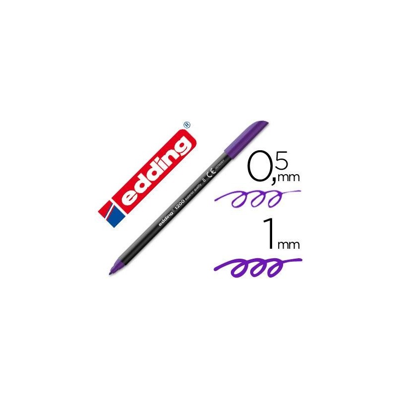 ROTULADOR EDDING 1200 COLOR MORADO