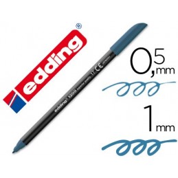 ROTULADOR EDDING 1200 COLOR AZUL MARINO