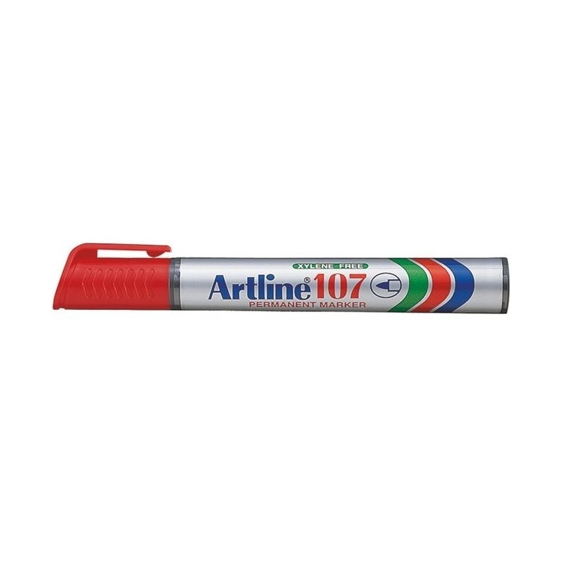 ROTULADOR ARTLINE PERMANENTE ROJO PUNTA REDONDA