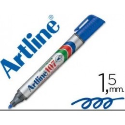 ROTULADOR ARTLINE PERMANENTE AZUL PUNTA REDONDA