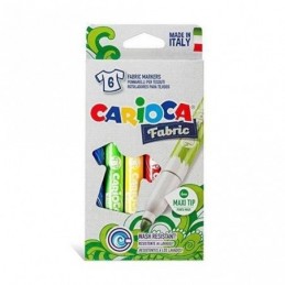 ROTULADOR CARIOCA 6/C CROMATEX TELA