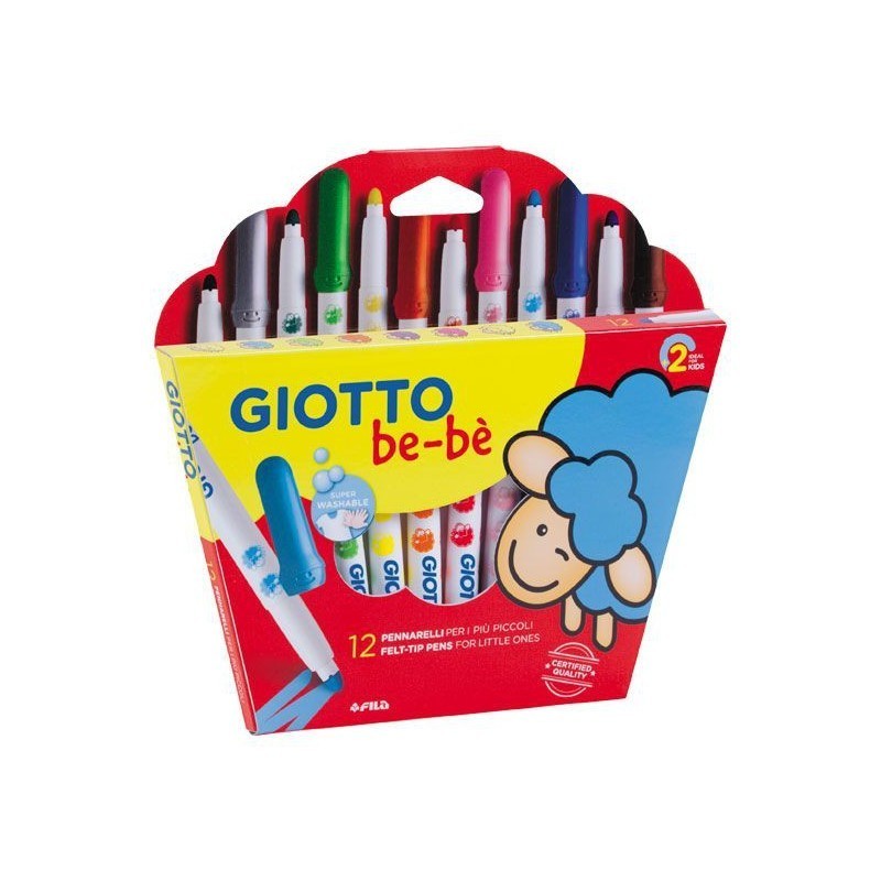 ROTULADOR GIOTTO BEBE SUPER C12