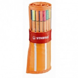 ROTULADOR STABILO POINT 88 ROLLERSET ESTUCHE 30UDS