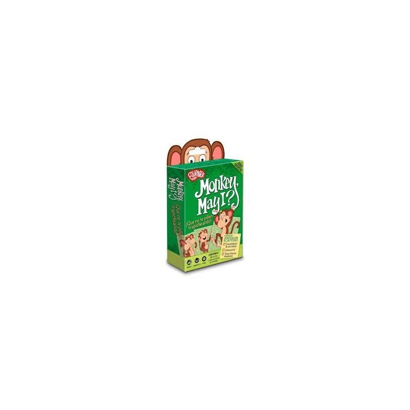 JUEGO DE  CARTAS MONKEY MAY I?