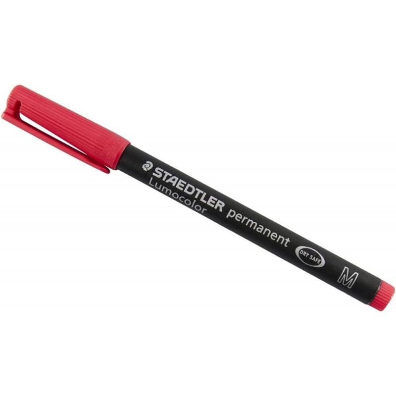 ROTULADOR LUMOCOLOR 317 MEDIO ROJO