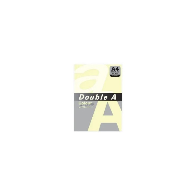 PAPEL DOUBLE A A4 80GR 25H MARFIL