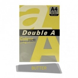 PAPEL DOUBLE A A4 80GR 25H MANTEQUILLA