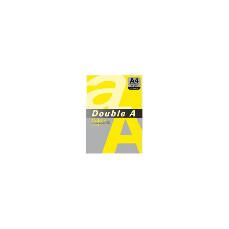 PAPEL DOUBLE A A4 80GR 25H LIMON