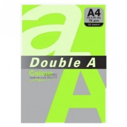 PAPEL DOUBLE A A4 80GR 25H VERDE NEON