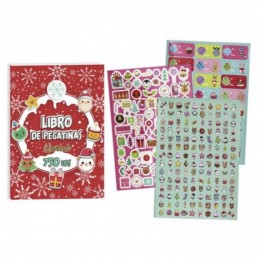 LIBRO DE PEGATINAS NAVIDAD 750 UDS