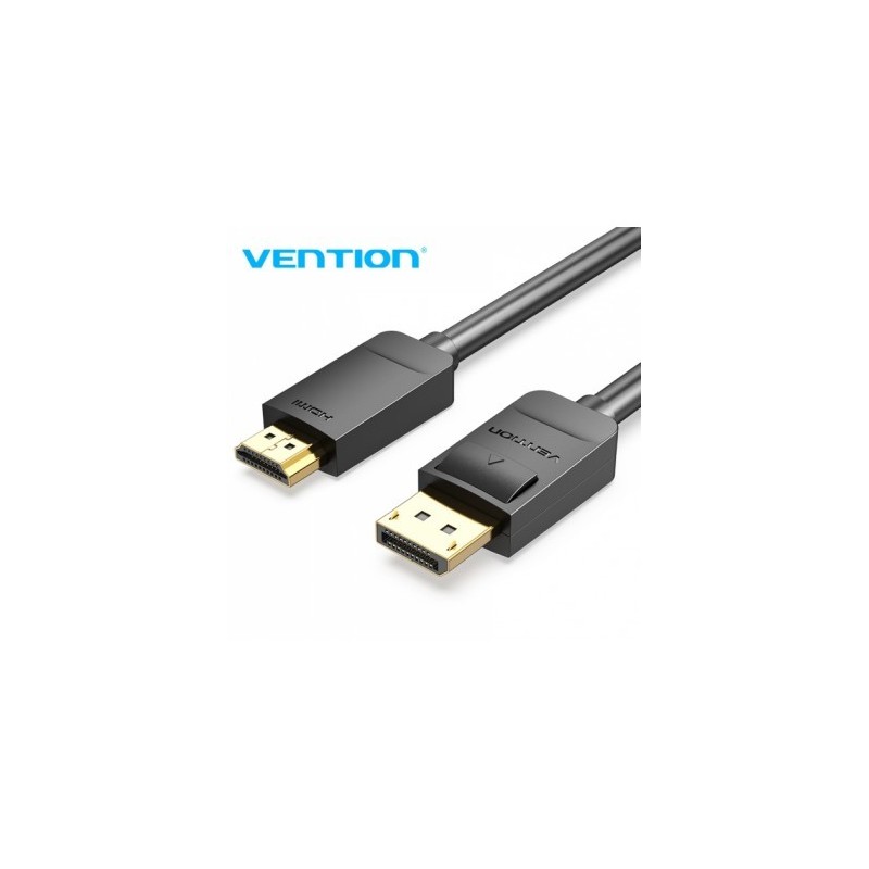 VENTION DISPLAYPORT MACHO HDMI MACHO 1.5M NEGRO
