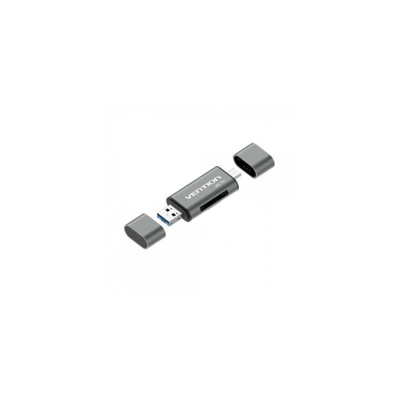 LECTOR DE TARJETAS EXTERNO VENTION CCHH0 USB 3.0