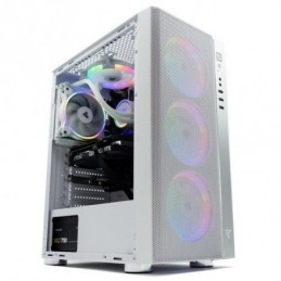 TORRE TEMPEST UMBRA RGB BLANCA CON 4 VENTILADORES