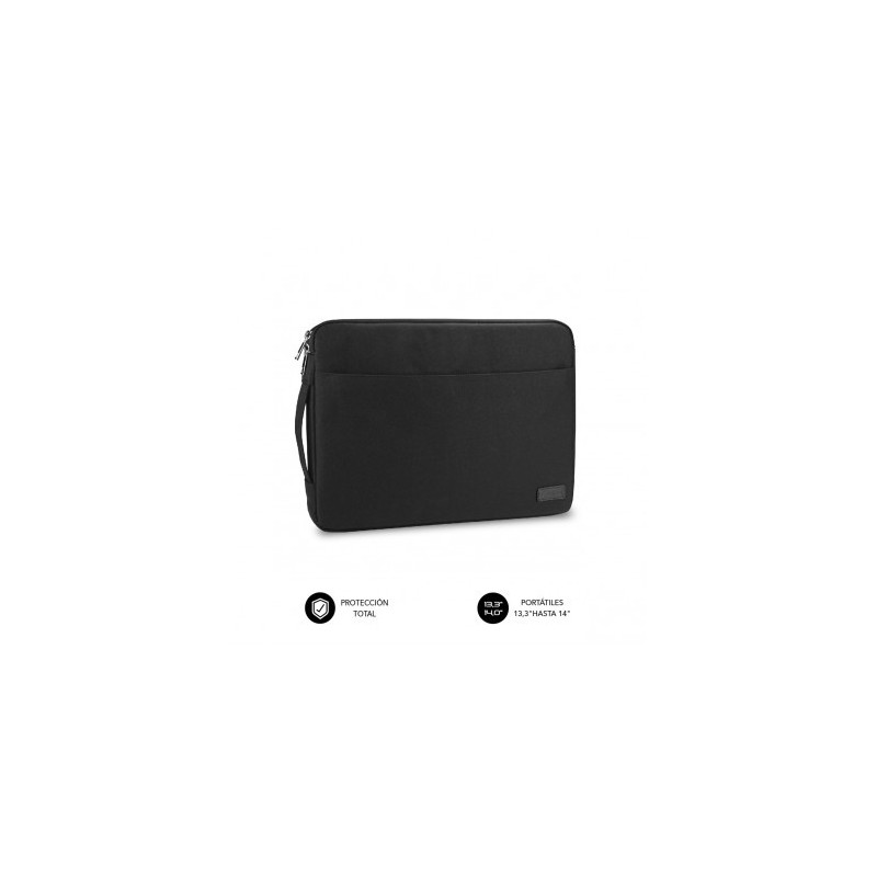 FUNDA SUBBLIM URBAN LAPTOP HASTA 14P NEGRA