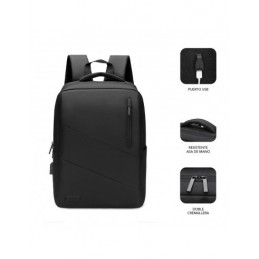MALETIN PORTATIL 15.6 SUBBLIM NEGRO