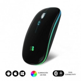 SUBBLIM RATON LED DUAL FLAT CONECTIVIDAD BT Y WIFI