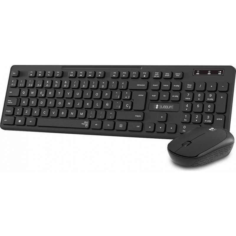 TECLADO Y RATON INALAMBRICO SUBBLIM COMBO BUSINESS