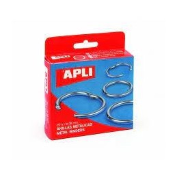 ANILLAS METAL APLI 20mm (NUMERO 1)
