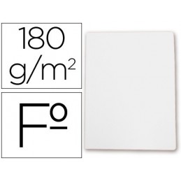 SUBCARPETA FOLIO ELBA 180GR BLANCO PASTEL