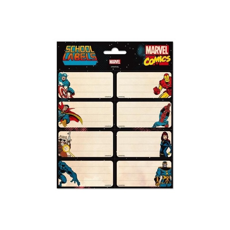 ETIQUETA GR MARVEL