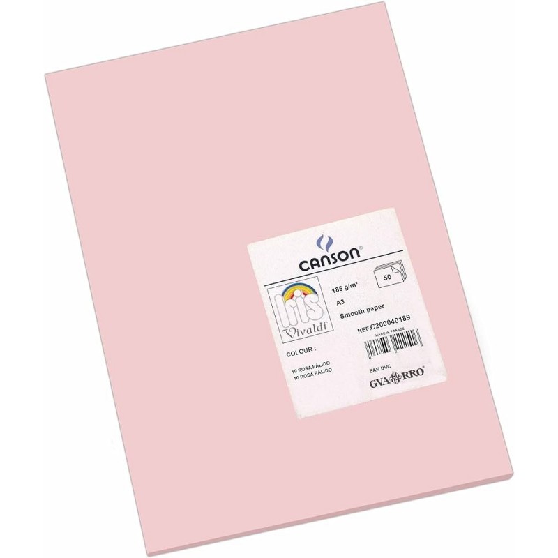 CARTULINA A3 ROSA