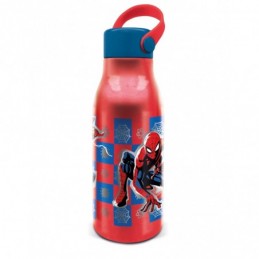 BOTELLA ALUMINIO MANGO FLEXIBLE 760 ML SPIDERMAN