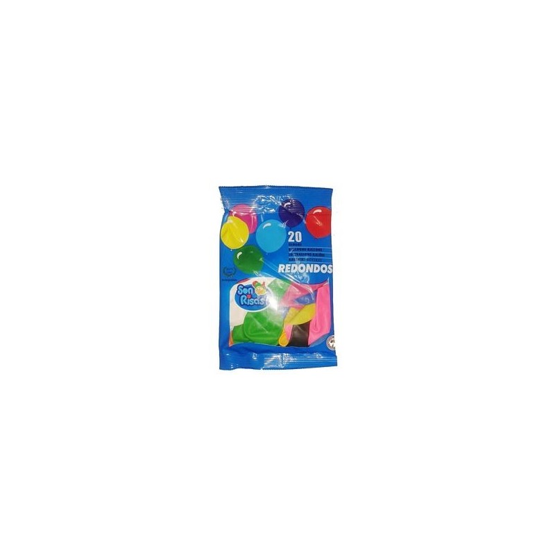 BOLSA DE 20 GLOBOS GRAN FESTIVAL