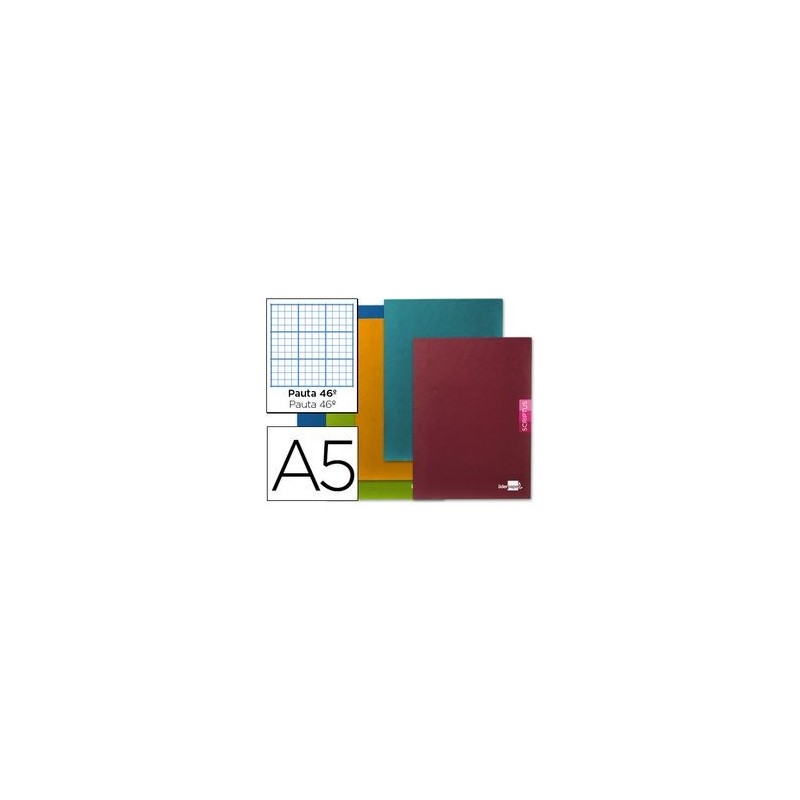 LIBRETA SCRIPTUS N 46 48HOJAS A5+ 90GR LIDERPAPEL