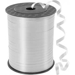 CINTA REGALO 5MMx500m COLOR PLATA