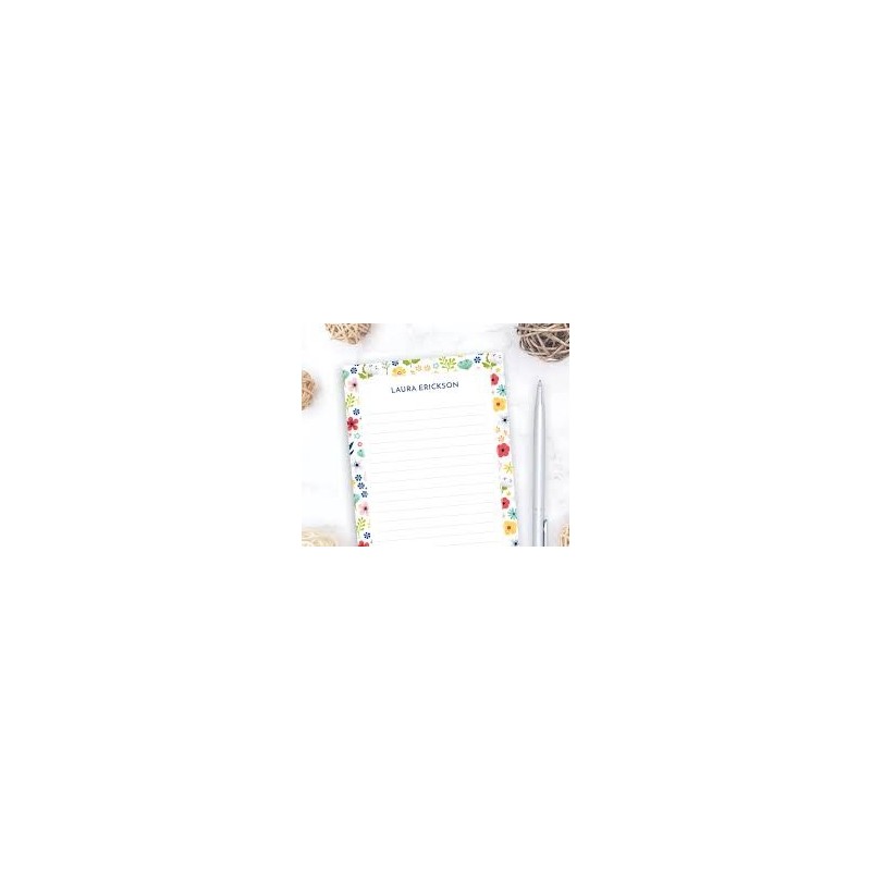 BLOC DE NOTAS 11x15 GREENBOOKLET FLORAL
