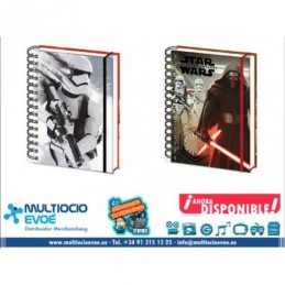 SENFORT 17 STAR WARS NOTEBOOK ESPIRAL 5X5