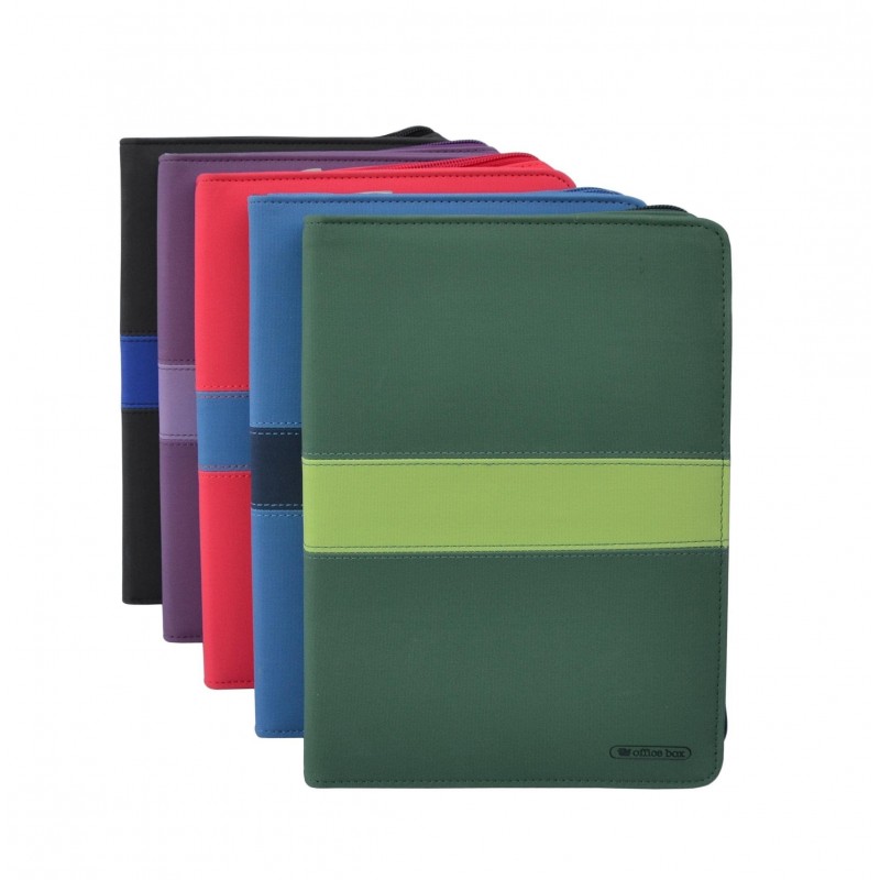 PORTAFOLIO DYNAMIC COLORS A5 VERDE O AZUL