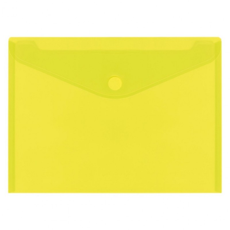 SOBRE CON VELCRO 105x60 PP MINIBAG AMARILLO