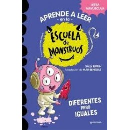 APRENDER A LEER ESCUELA MONSTRUOS 17 DIFERENTES PE