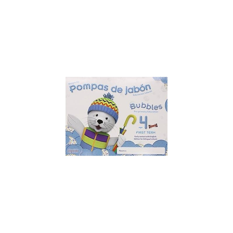 POMPAS DE JABON 4 AÑOS BILINGÜE