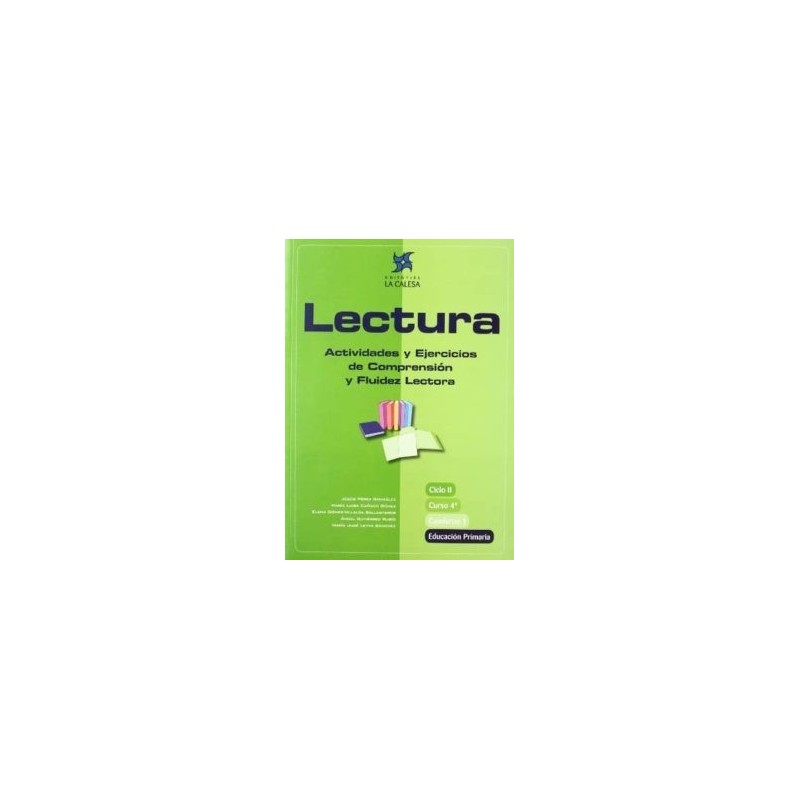 LECTURA 4 EP CUADERNO 1 COMPRENSION FLUIDEZ LECTOR