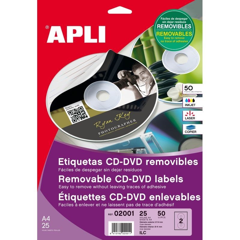 ETIQ/IMPRESORA N-PAPER CD 114MM